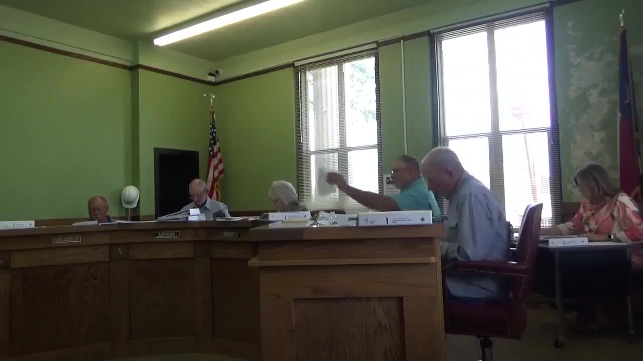 Participants discuss opening escrow account for county treasurer to hold solar company financial assurance; vote not recorded in transcript