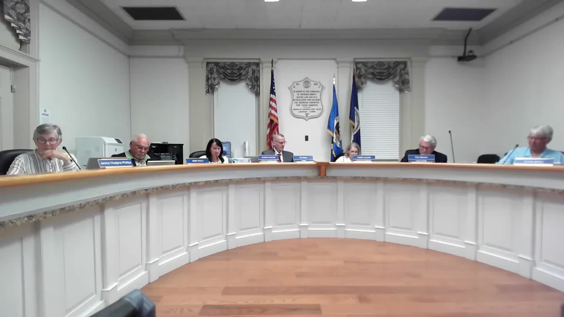 Matthews County authorizes contract negotiations for 2027 reassessment; Cohen recommended