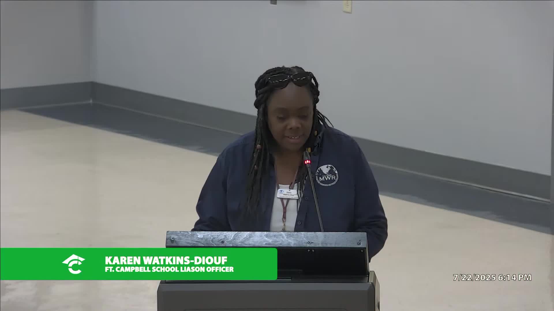 Fort Campbell school liaisons introduced; will begin outreach to military-connected students in September