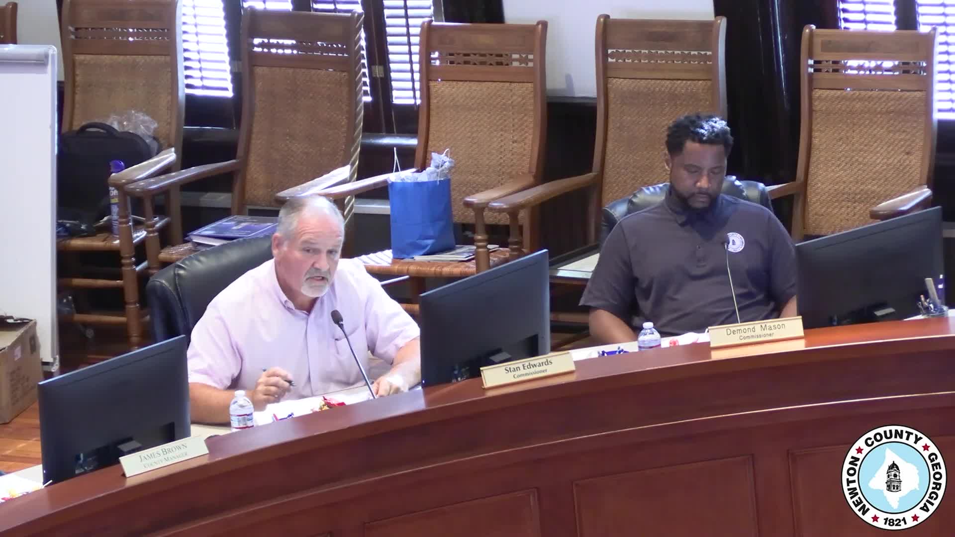 Newton County Board Discusses Property Tax Relief and Budget Allocation Initiatives