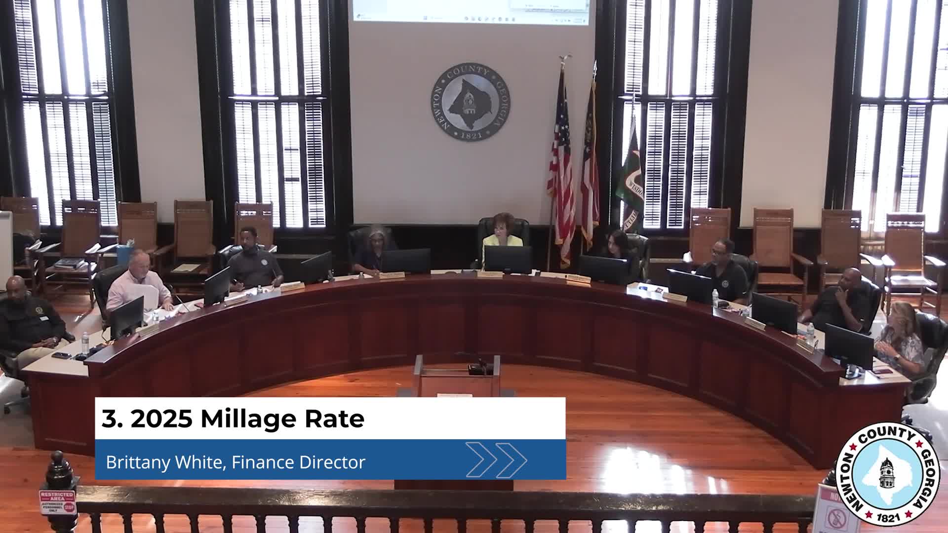 Newton County holds second public hearing on proposed 10.31% property tax increase