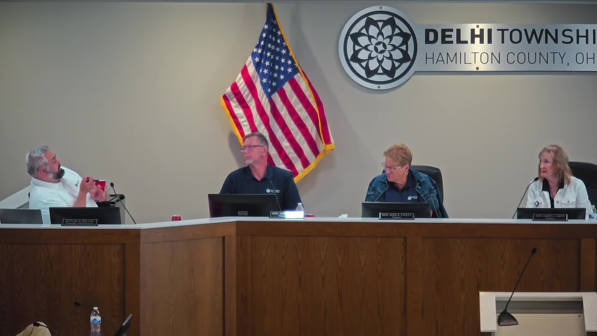 Trustees adopt consolidated nuisance resolutions for multiple properties, hire zoning inspector