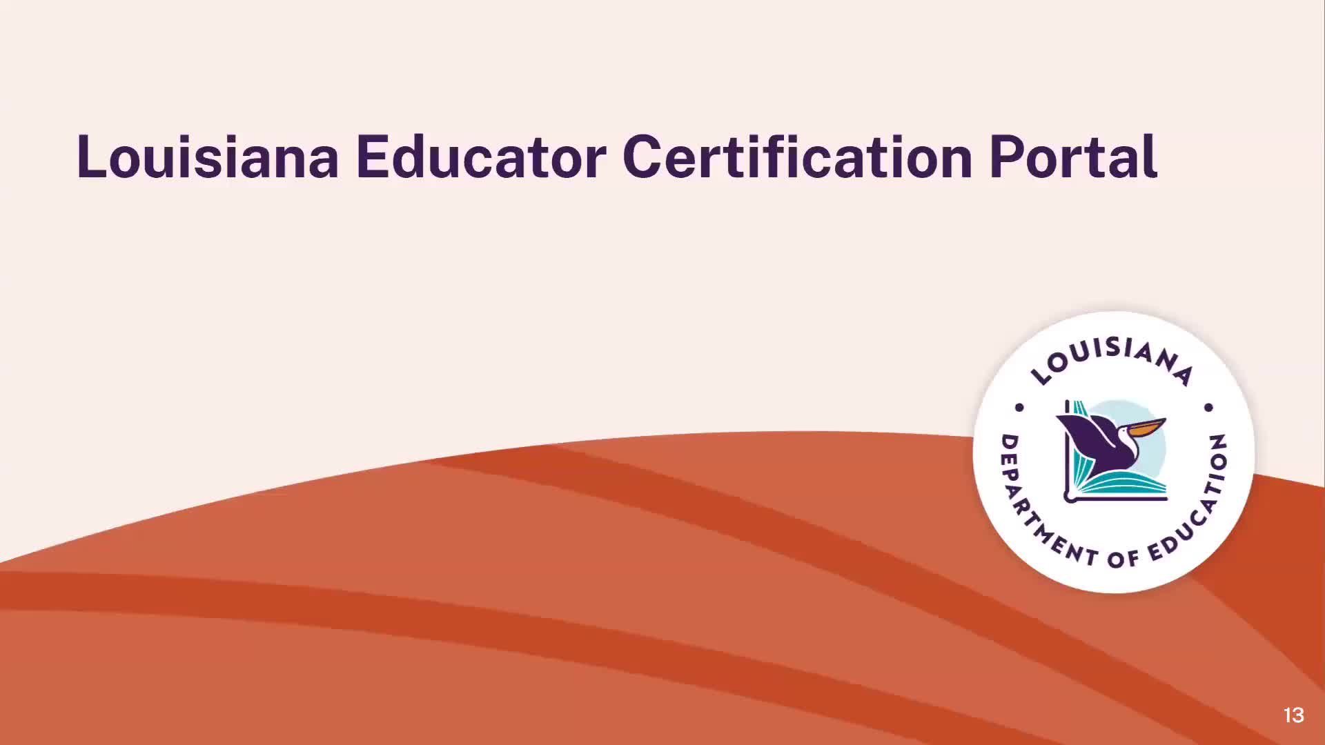 New Louisiana educator certification portal set to launch; two‑week PDF window and educator‑initiated workflow explained