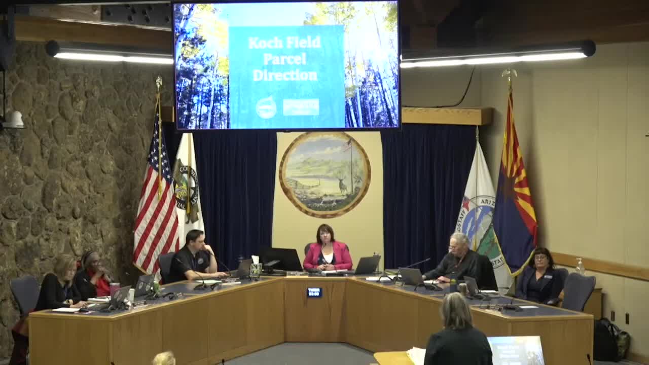 Flagstaff council rejects low bid for Doney Park parcels, keeping proceeds tied to self‑insurance trust fund