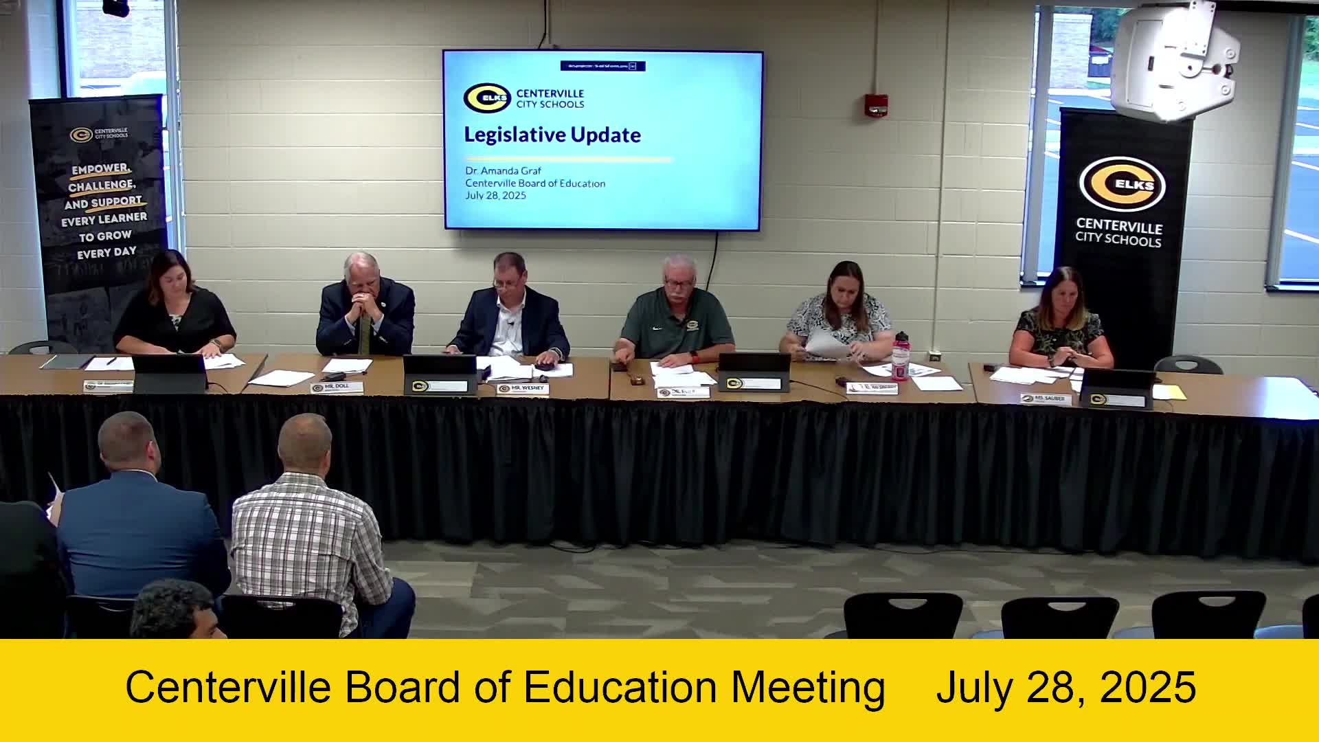 Board hears overview of state budget changes, property tax reform could cut local revenue