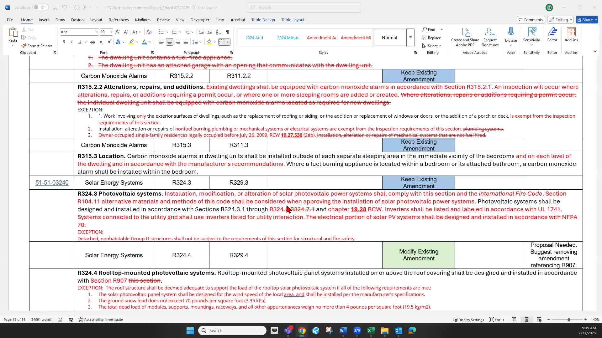 Tag confirms state requirement for carbon monoxide alarms on each dwelling level; petition noted