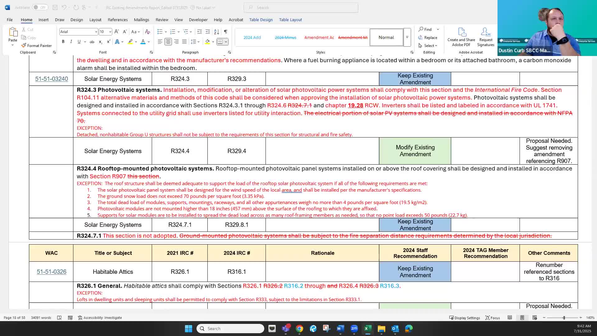 Tag recommends removing circular rooftop-PV reference, suggests clearer NFPA 70 pointer