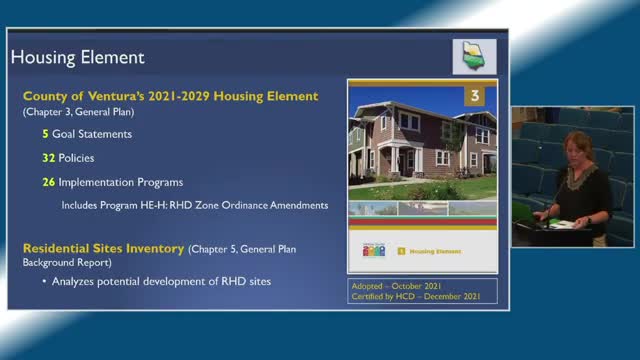 County Updates 2040 Housing Element To Meet 1262 Unit State Requirement