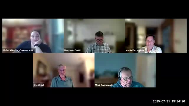 New England Power presents pole-replacement plan for ROW; Conservation Commission continues review