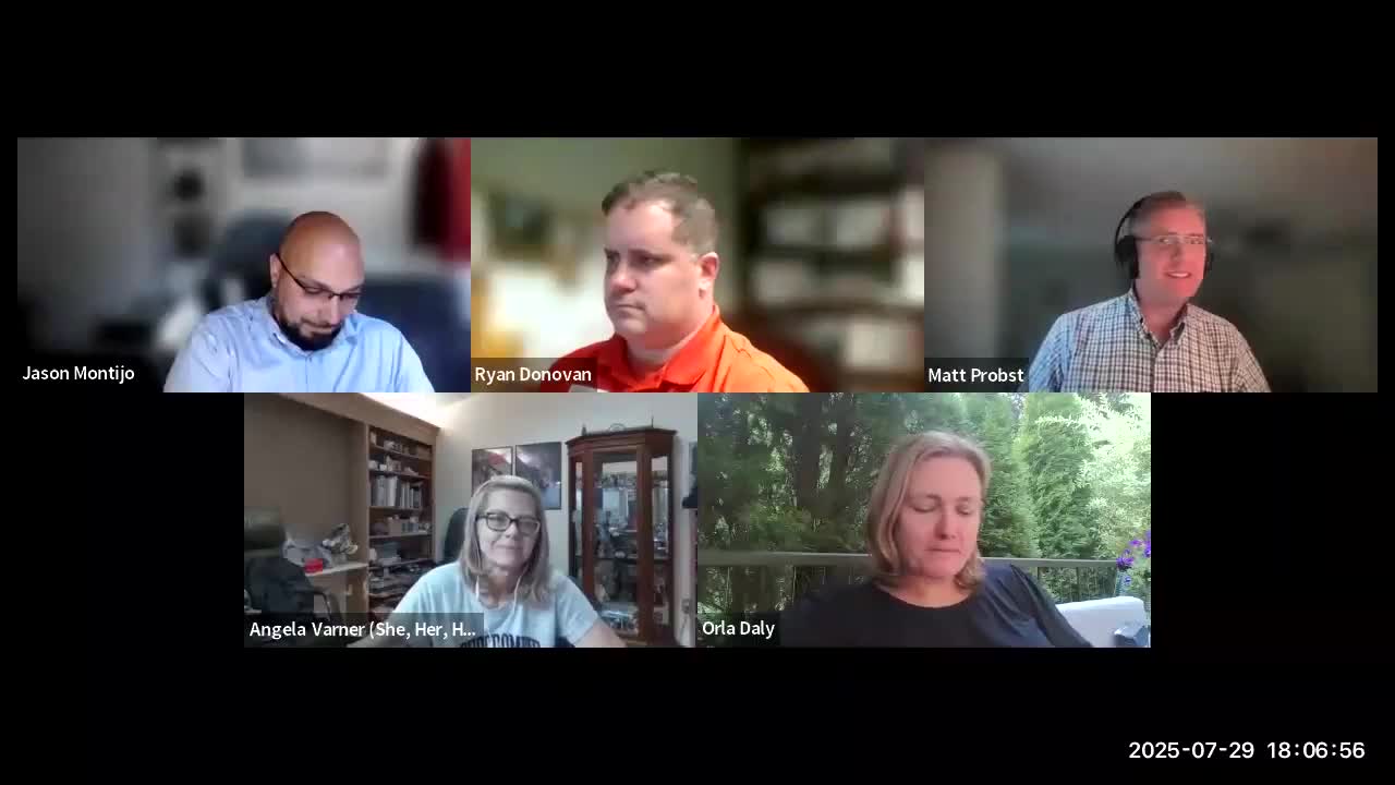 Committee plans department outreach and fall citizen survey; NEARI preK–8 poll kept separate