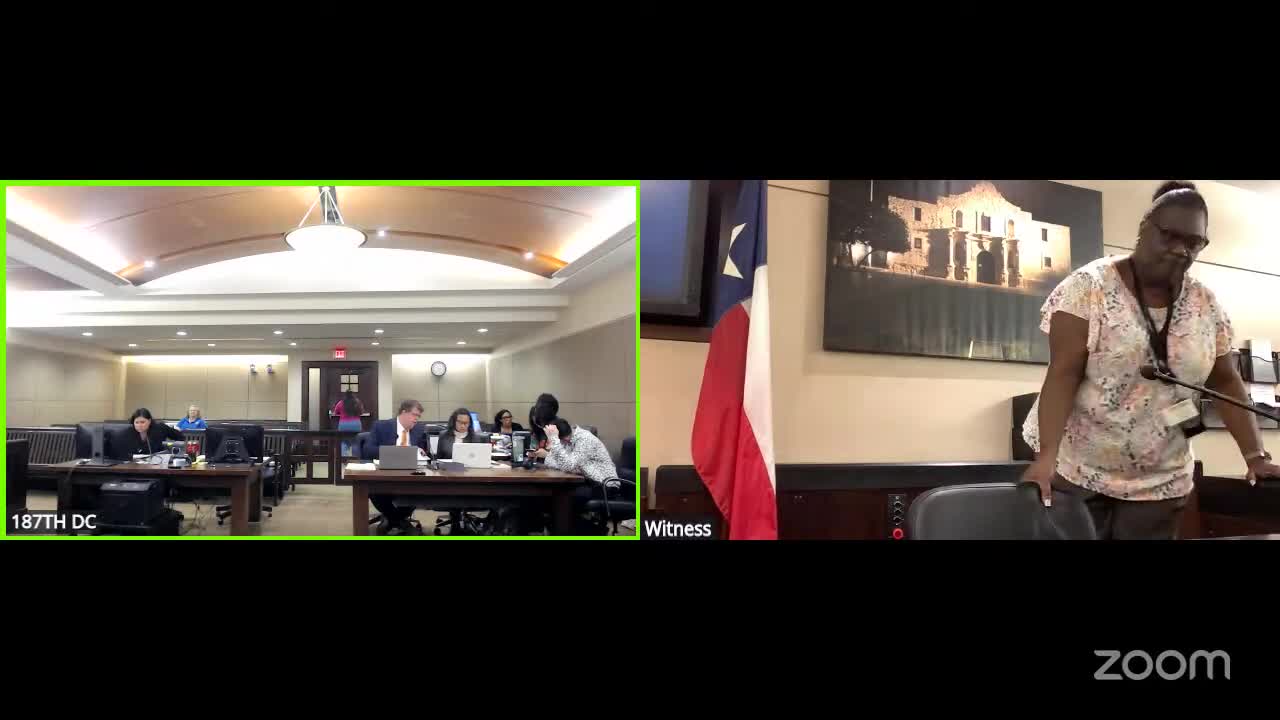 Lasonya Robinson testifies on 911 audio records in court
