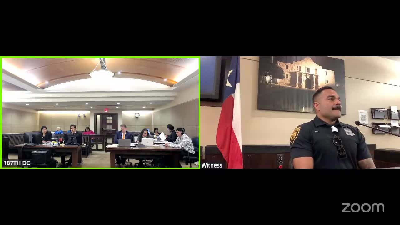 Officer Ruiz details May 2024 response to incident at Edwards Road shopping center