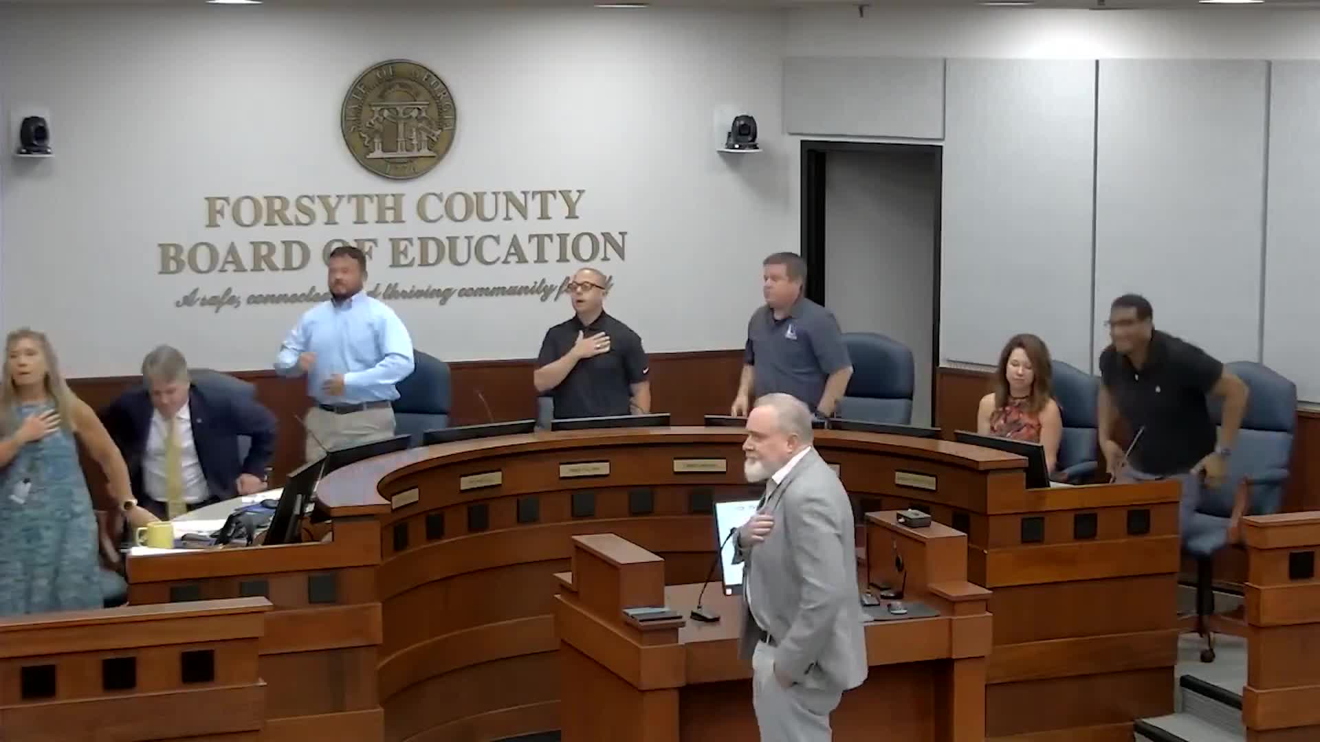 Governing body unanimously adopts 2026 millage rates: M&O 15.208, debt service 1.418