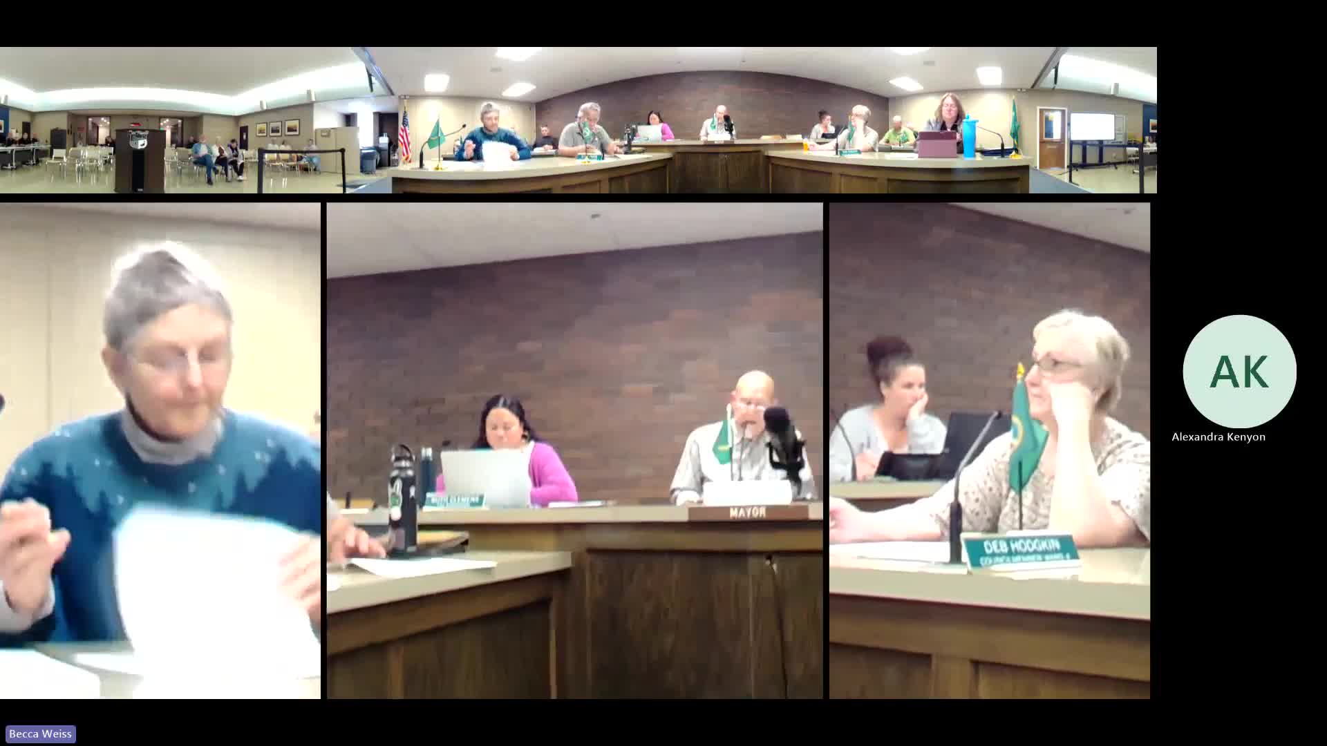 Council authorizes city administrator to enter contract with Jenna Mandel