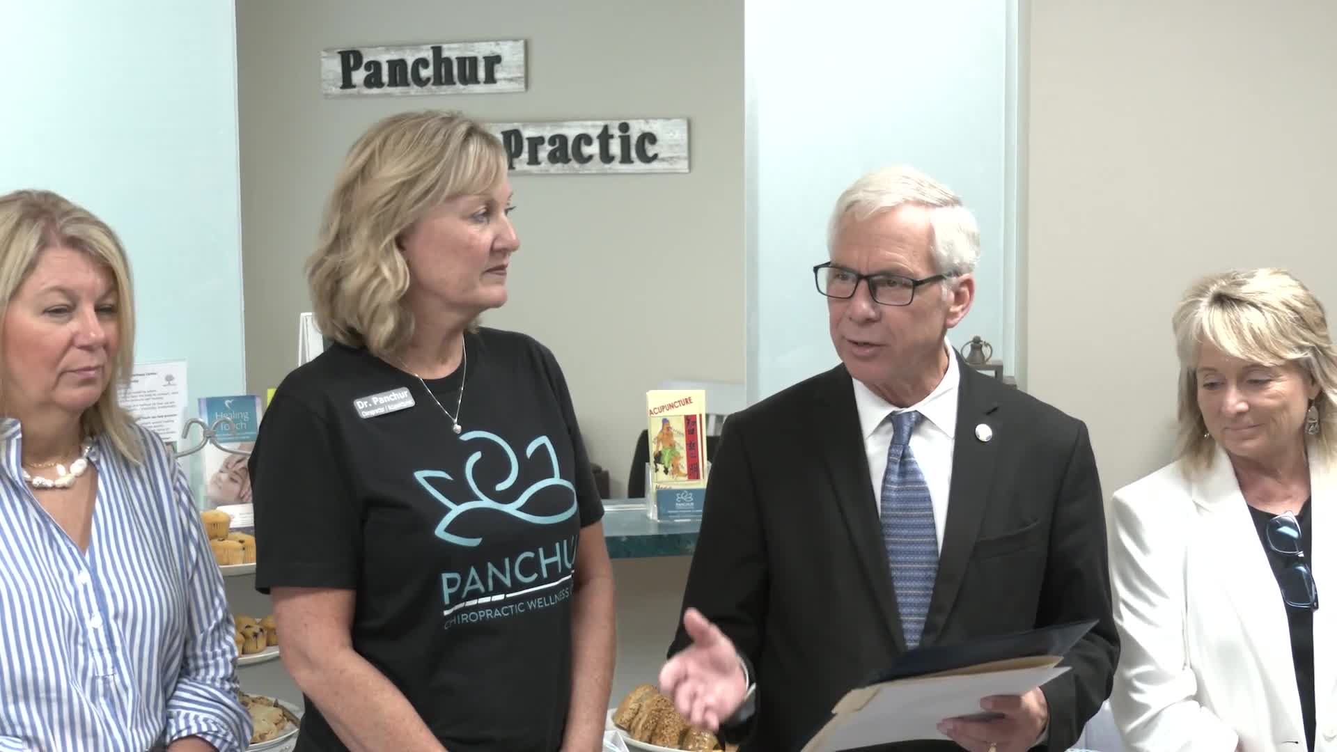 Medina City Council Celebrates Panchor Chiropractic Wellness Center's Ribbon Cutting Ceremony