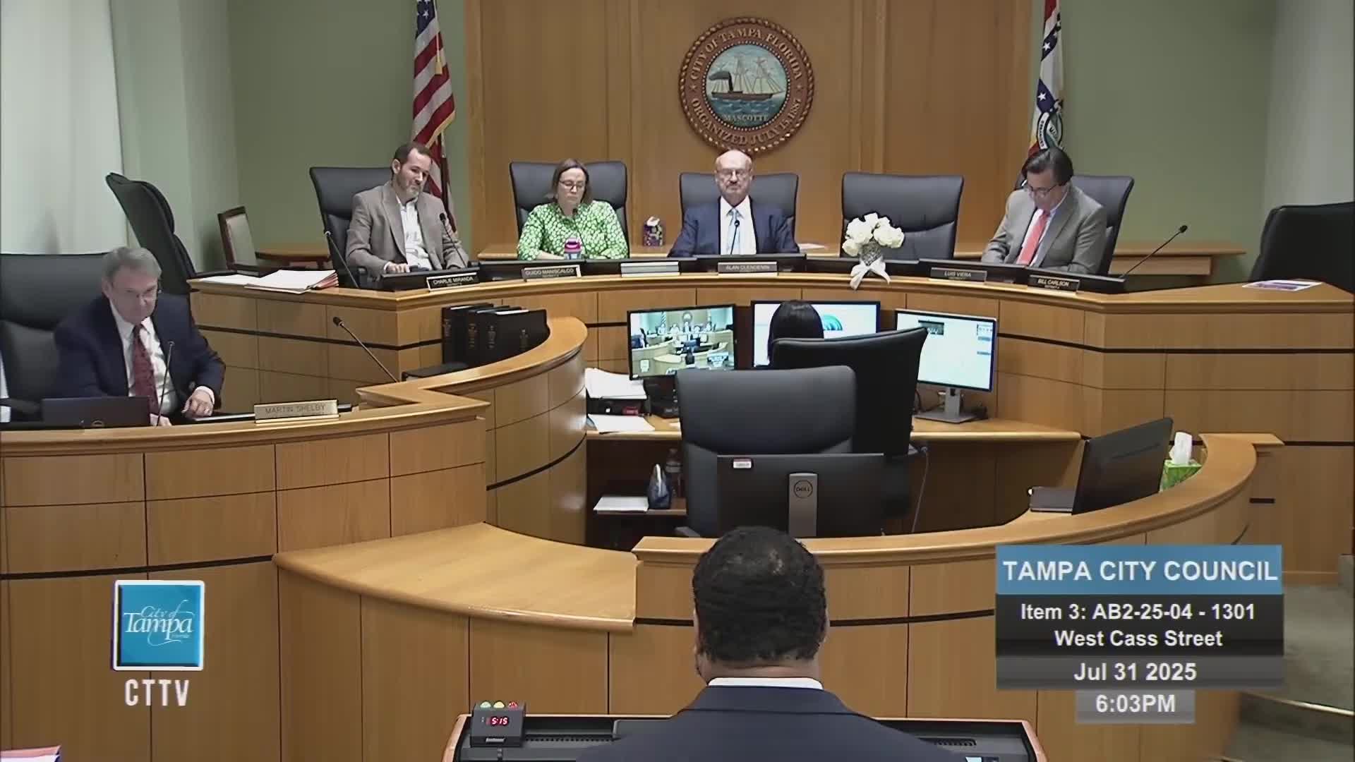 Council approves Thirsty Wizard liquor application on Cass Street with parking and bike‑parking changes