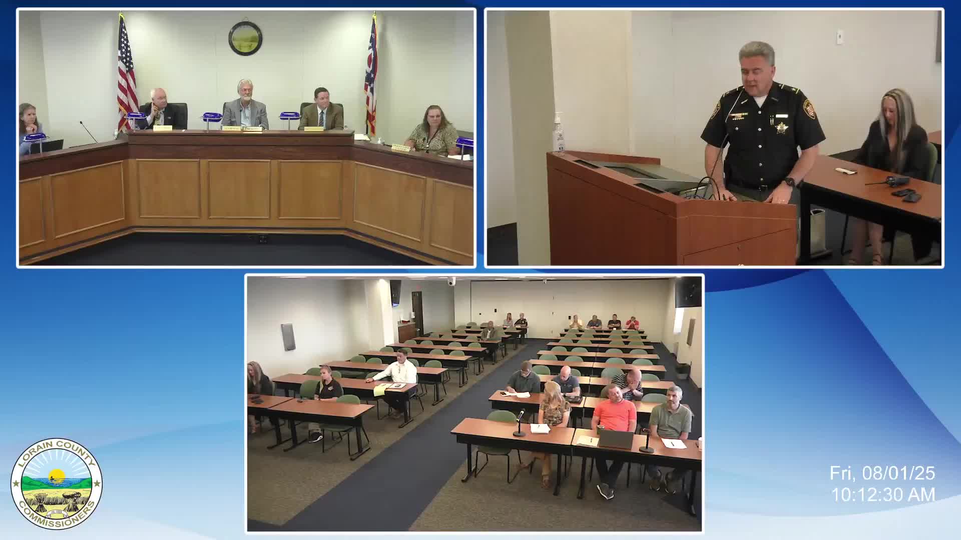 Sheriff recounts statewide mutual‑aid and community support after ambush that killed Lorain officer