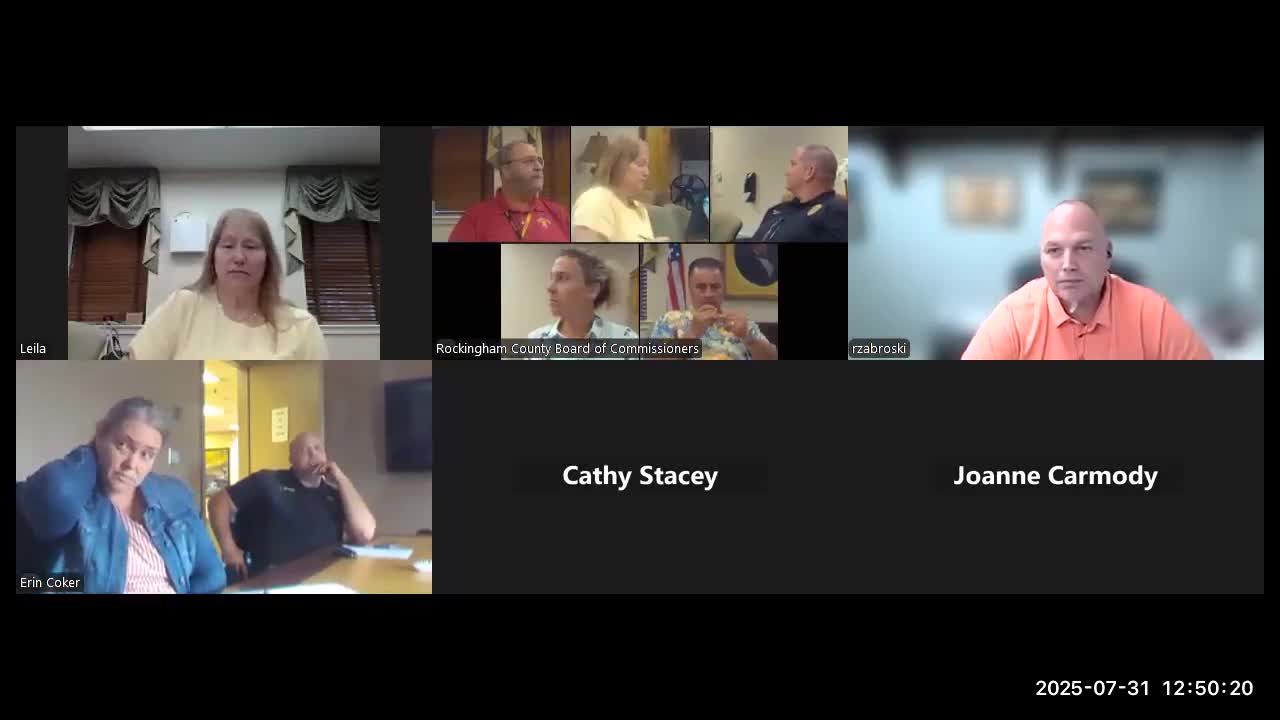 Resident asks commissioners to press vendor over unpaid accrued time after kitchen services change