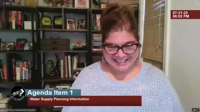 City staff: Boulder’s water portfolio sturdy now but long‑term risks justify integrated water supply plan