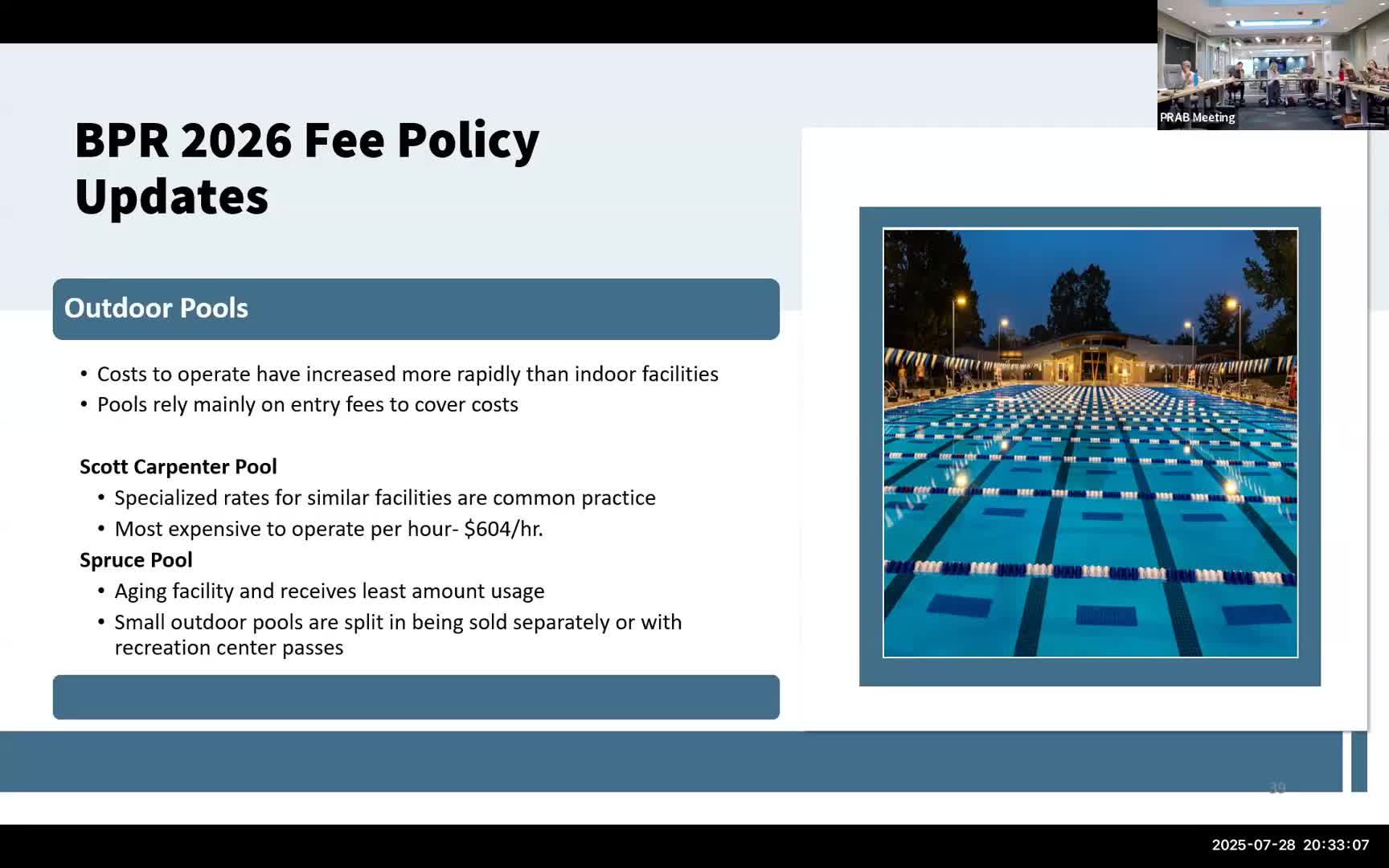 City Reviews Boulder Reservoir Access Fees Amid Aging Pool Concerns