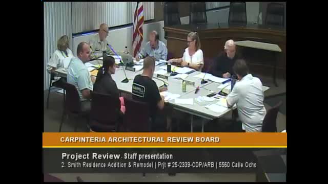 Board gives preliminary approval to Smith residence addition on Calle Ocho with landscaping and detail follow‑ups