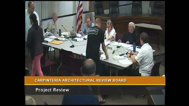 Megan Molesoff presents Aliso Elementary's new kindergarten building plan to review board
