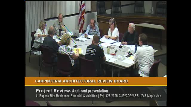 Carpinteria Planning Board Addresses Concerns Over 27-Year-Old Property Renovation Proposal