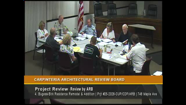 Architectural Board Debates Renovation Plans for Property on Seventh Street