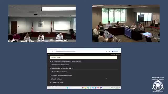 Francis Howell R-III board retreat centers on governance, communications and open-meeting rules