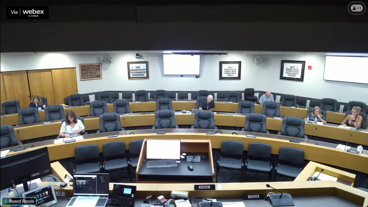 Committee approves Central Services July report, forwards budget items to finance