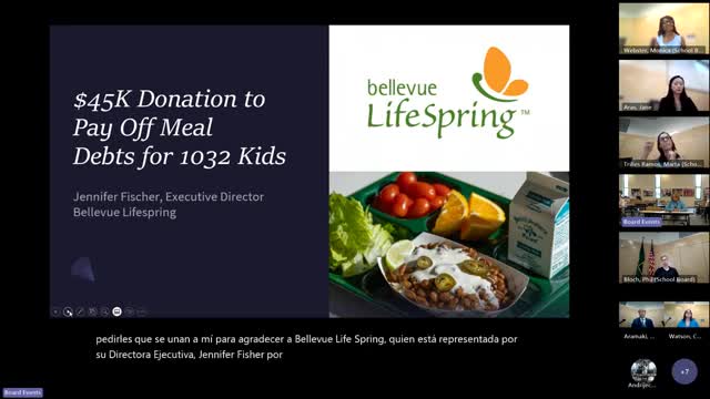 Bellevue School Board Erases Lunch Debt for Over 1000 Children