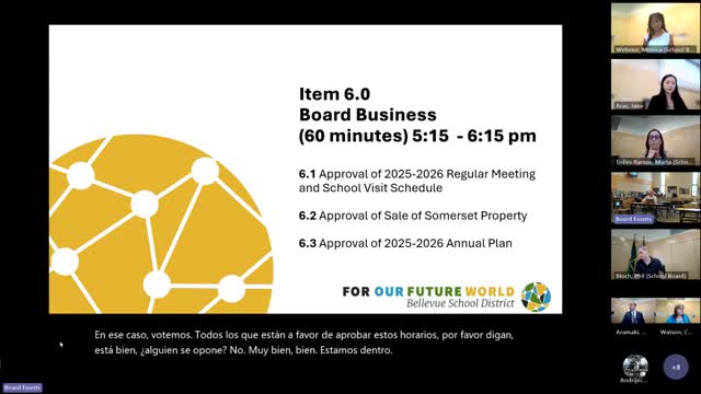 Bellevue School District Board Approves Sale of Somerset Property to Tri Pointe Homes