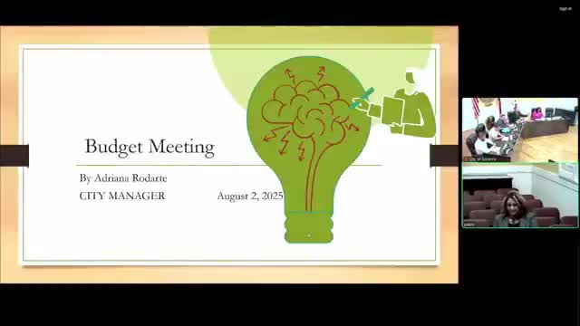 Socorro council publishes 0.645233 voter-approval rate, sets Sept. 11 hearing; staff presents $4.1M federal custodial contract and new transit plan