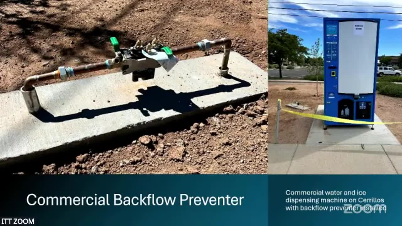 Council Discusses Backflow Prevention Costs to Ensure Safe Drinking Water in Acme Chemical