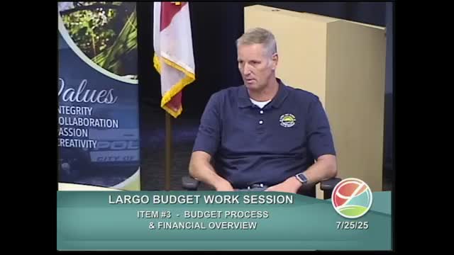 Largo City Council debates budget adjustments amid projected property tax revenue changes
