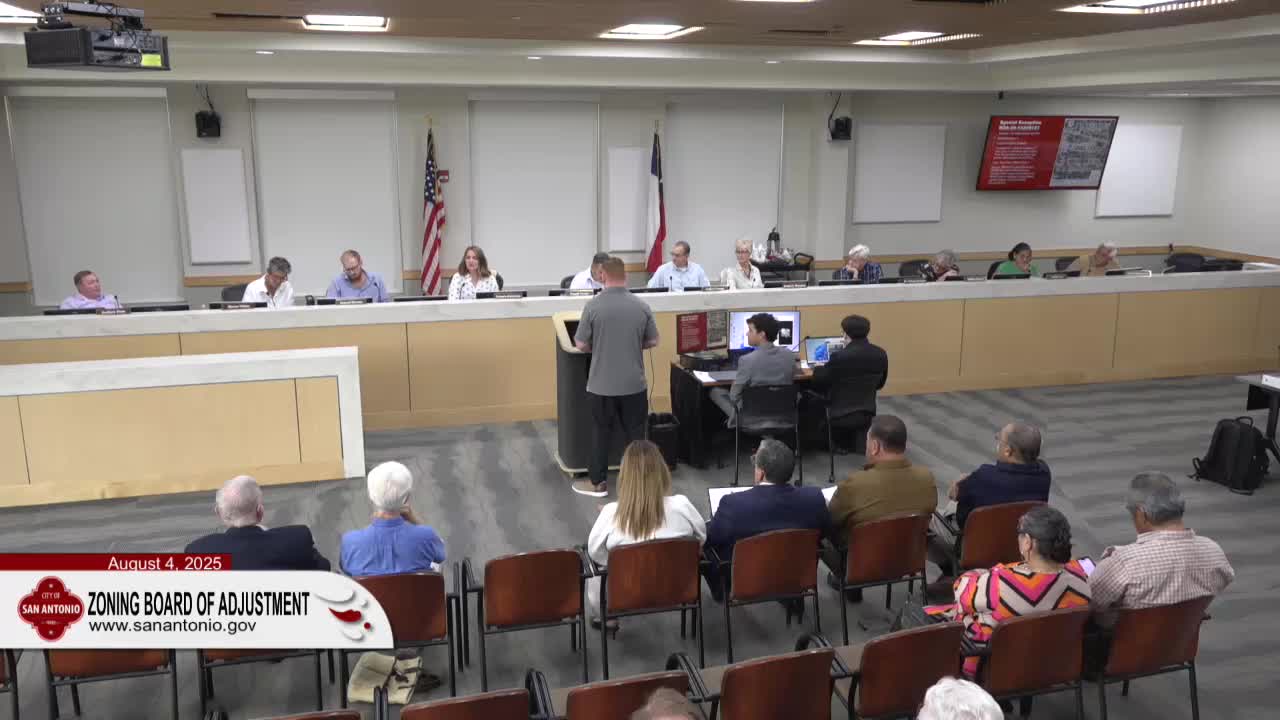San Antonio Commission Denies Appeal for Auto Repair Workshop's Nonconforming Use Permit