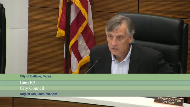 Bel Air City Council Calls General Election for Mayor and Council Members in 2025