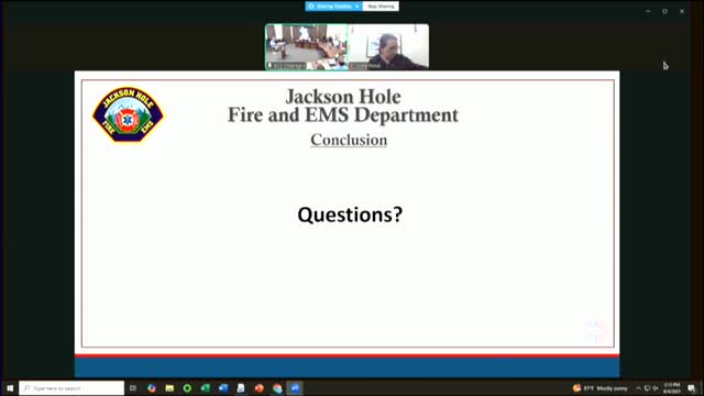 Town Council Reviews Fire and EMS Staffing Requirements in Teton County