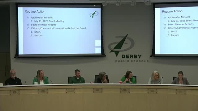 Derby Community Hosts Panthers on the Green Fundraiser and New Teacher Orientation