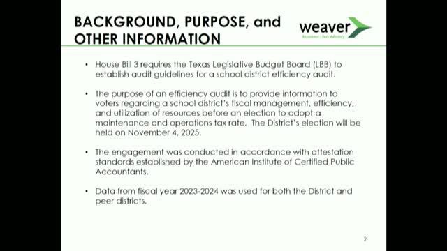 Rockwall School District Compares Performance Metrics with 10 North Texas Peer Districts