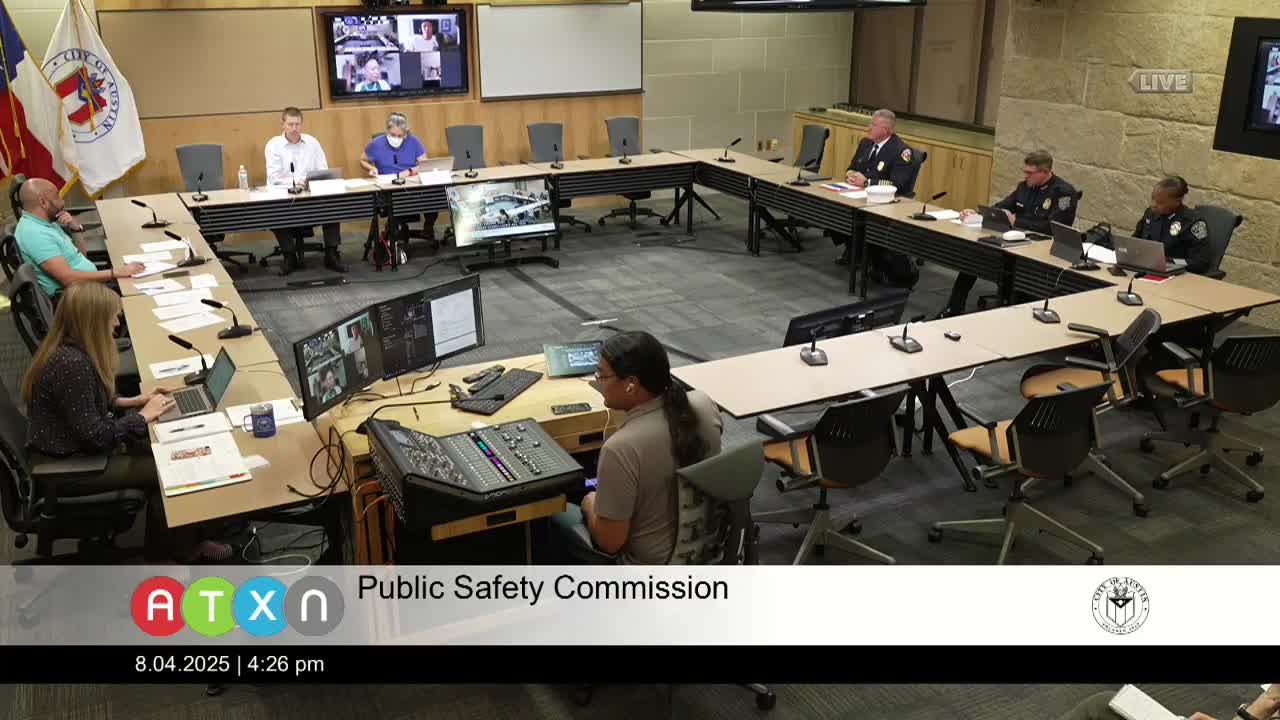 Austin Fire Department reports on July flooding response and facility upgrades