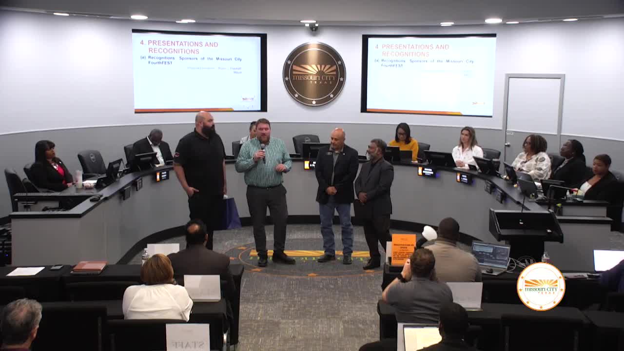 Missouri City Council approves zoning amendments and community event updates
