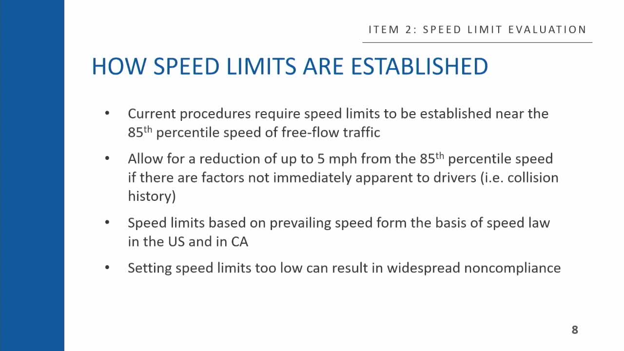 Carlsbad reviews speed limit changes under Assembly Bill 43 for safety corridors