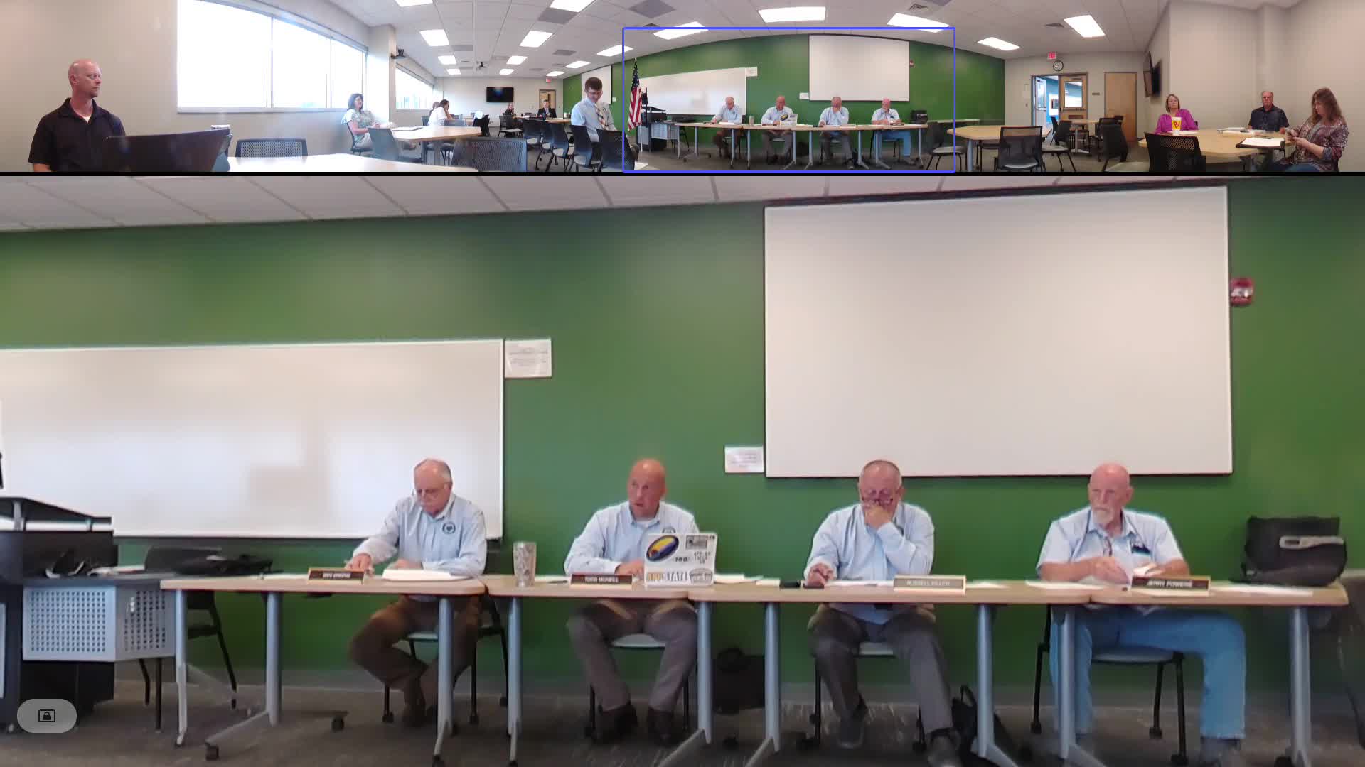 County Officials Discuss EMS Study and Accept State Loan for Riverview Project
