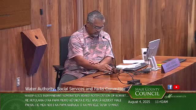 Maui County Food Security Plan to Be Reviewed by Committee This Thursday
