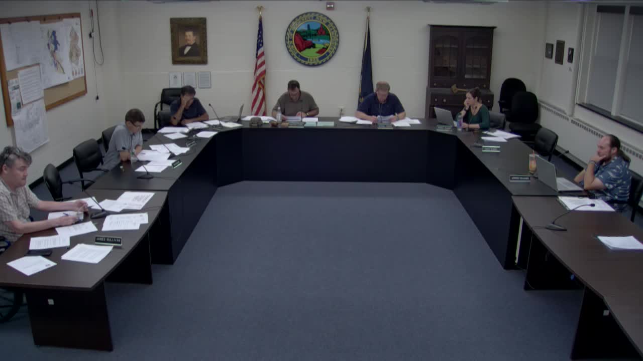 Planning Board Discusses Amendments to Hooksett Parking Regulations Following State Law Change