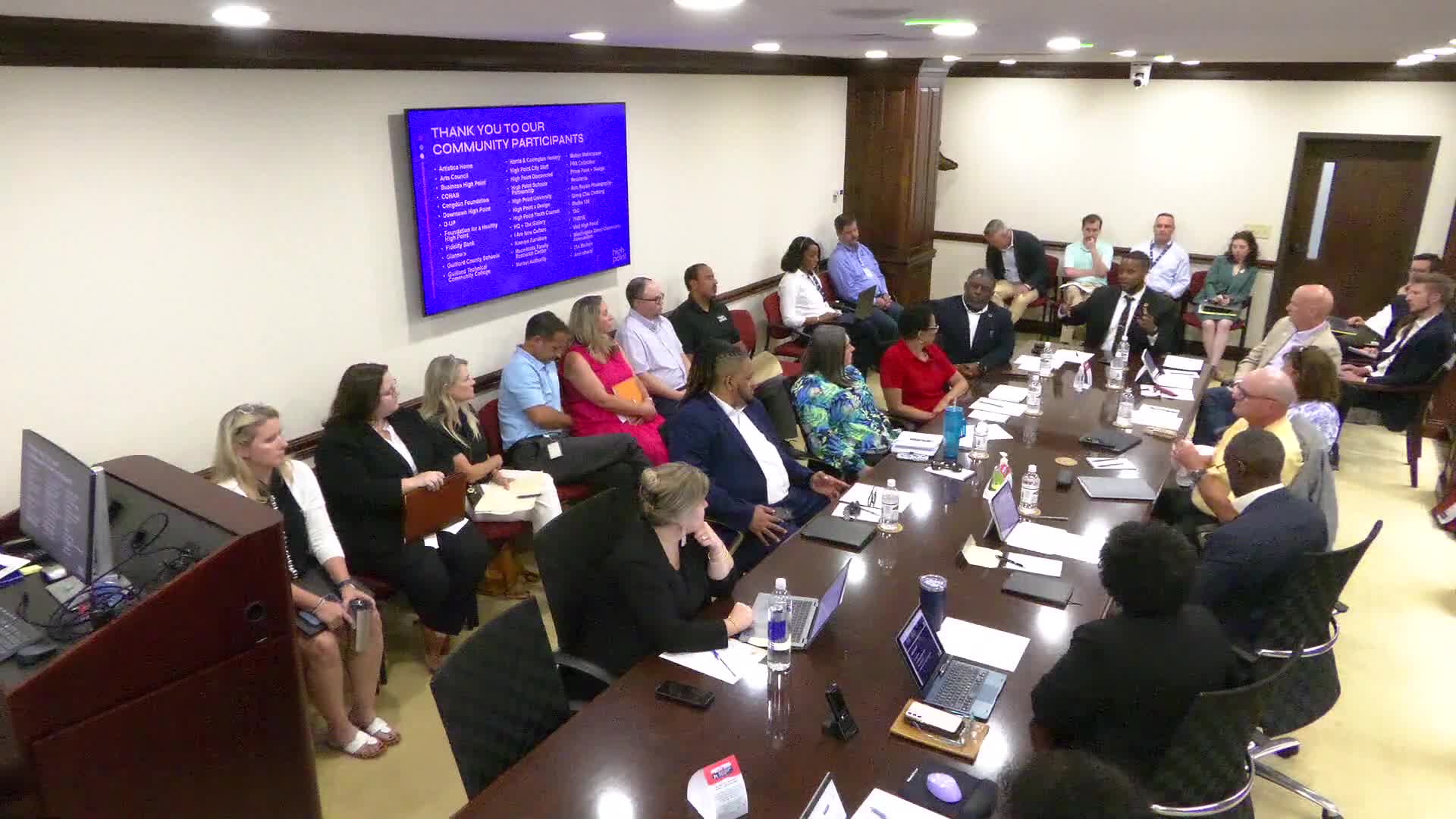 High Point Leaders Discuss Economic Growth Through Art and Education Initiatives