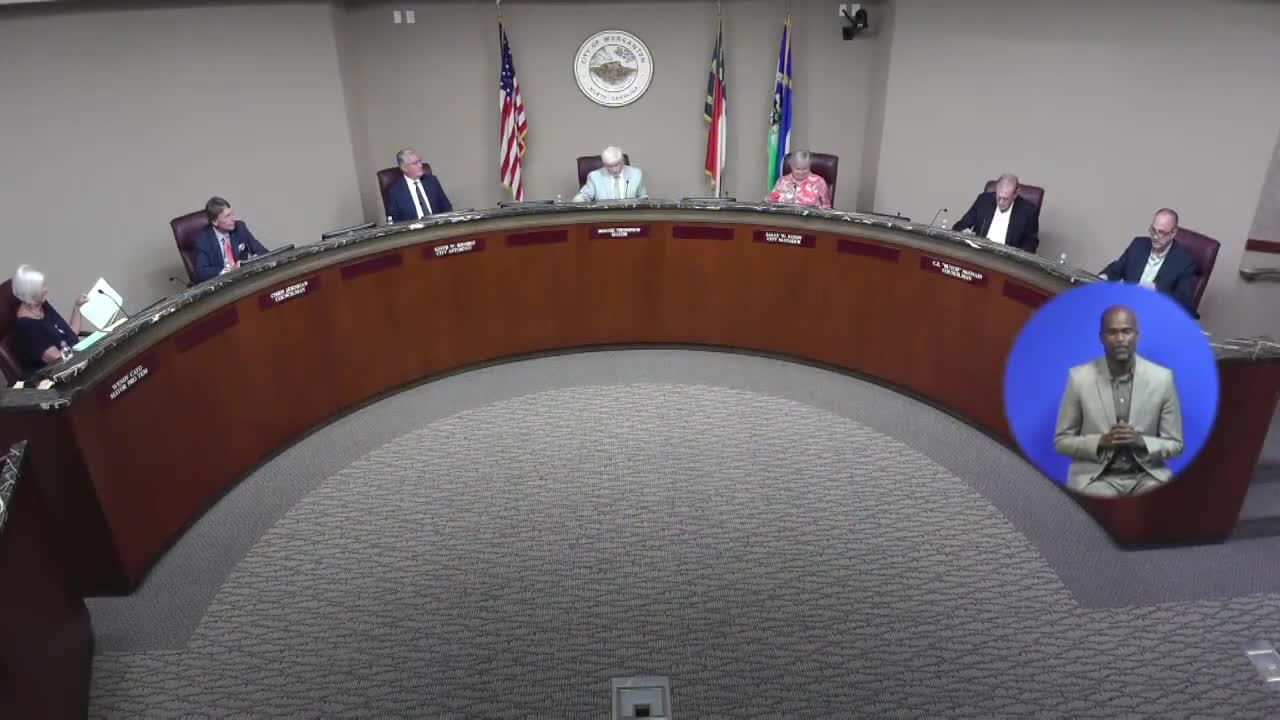 Morganton City Council Honors Retirees and Updates on Hurricane Recovery Efforts