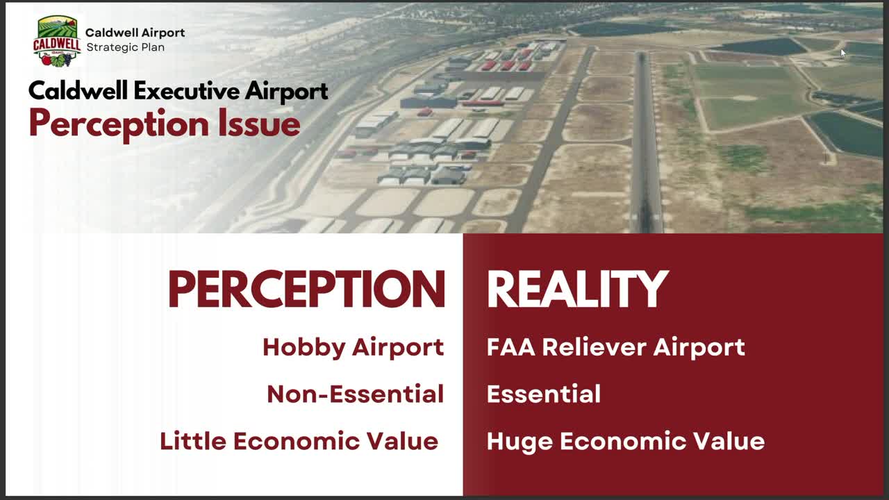 Caldwell Executive Airport chiefs discuss economic impact and future challenges