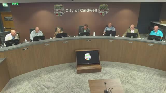 Caldwell City Council Approves Community Development Block Grant Action Plan